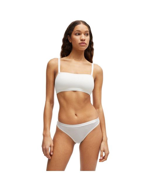Boss White Thong Ci 10253667 01