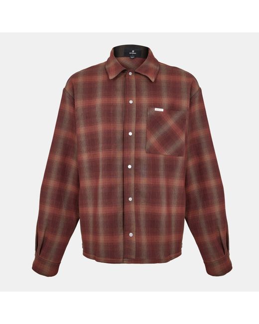 Represent Black Long-Sleeve Patterned Shirt for men