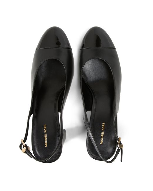 MICHAEL Michael Kors Black Piper Slingback 75 Slingbacks