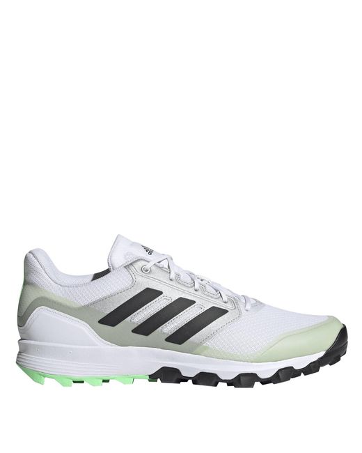 Adidas White Flexcloud 2.1 Astro Hockey Shoes