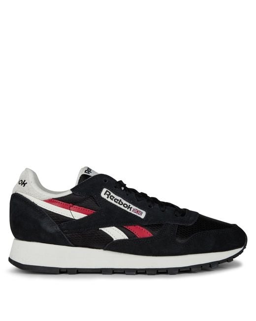 Reebok Blue Classic Leather Low-Top Trainers for men