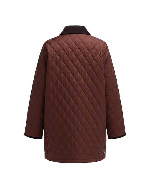 Barbour Brown Quilted Jacket