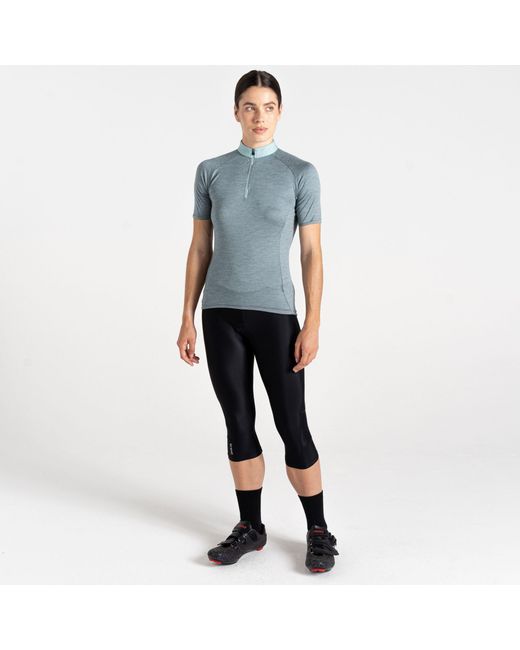 Dare 2b Blue Short-Sleeve Cycling Jersey