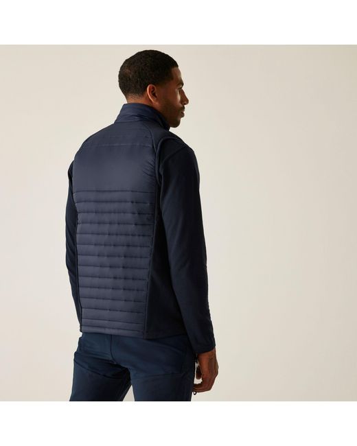 Regatta Blue Navigate Hybrid Bodywarmer for men