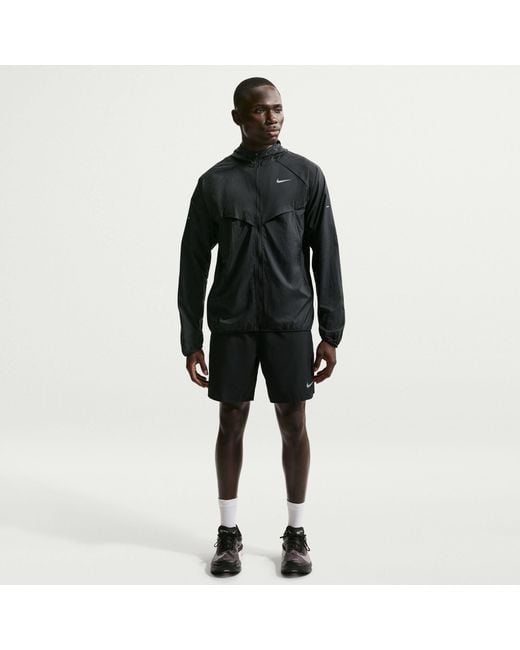 Nike Blue Stride Repel Uv Running Jacket for men