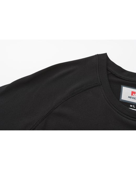 Nevica Black Baselayer Top for men