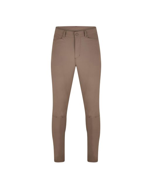 Fohn Brown Walking Trousers for men