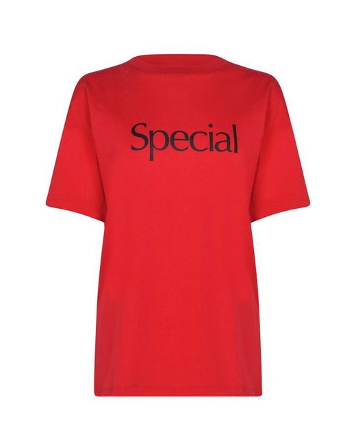 More Joy Red Logo T Shirt