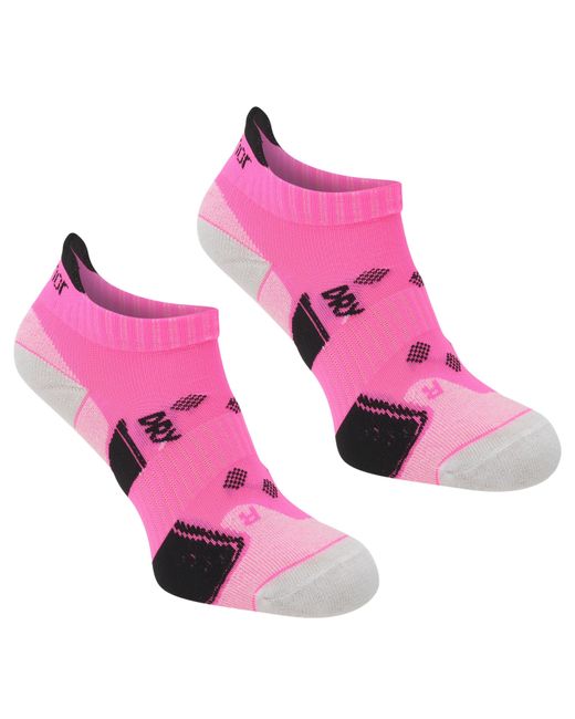 Karrimor Pink 2 Pack Running Socks Ladies