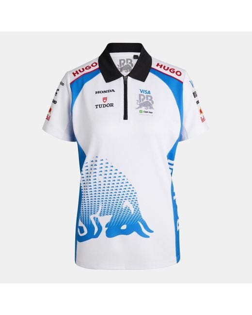 HUGO Blue H Racing Bulls F1 2025 Polo Shirt for men