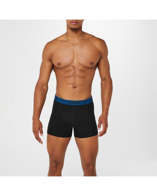 Lee Cooper Blue Essential Boxer Trunk 10-Pack for men