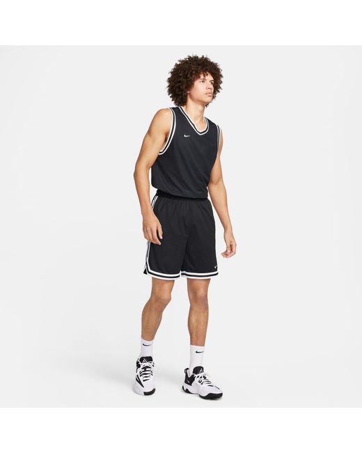 Nike Black Dna Dri-Fit 8 Basketball Shorts for men