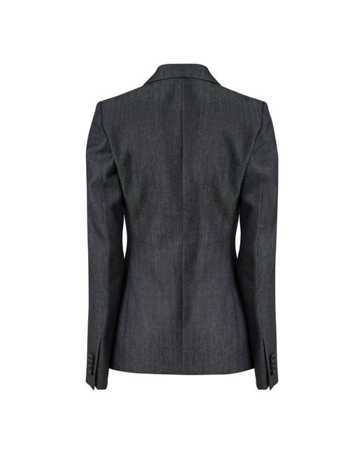 Balenciaga Black Bal Dbl Brst Blazer Ld64