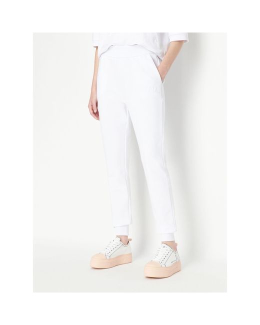 ARMANI EXCHANGE White Trousers