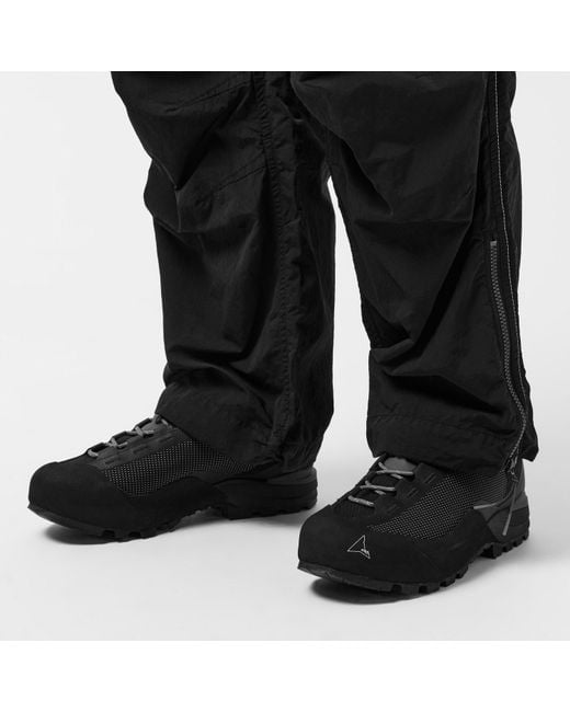 Roa Black Hida Low Chunky Trainers for men