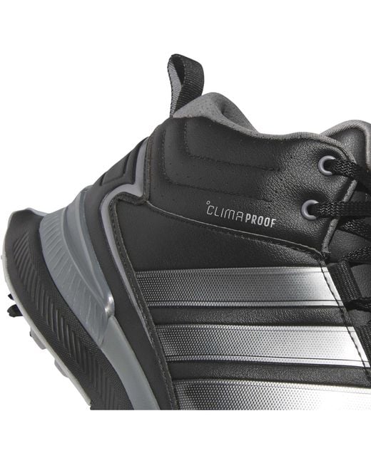 Adidas Brown Spiked Golf Shoes for men