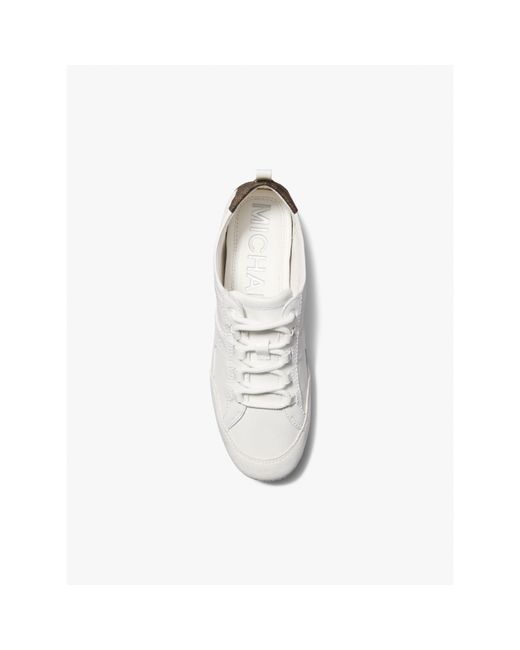 MICHAEL Michael Kors White Keely Trainer Low-Top Trainers