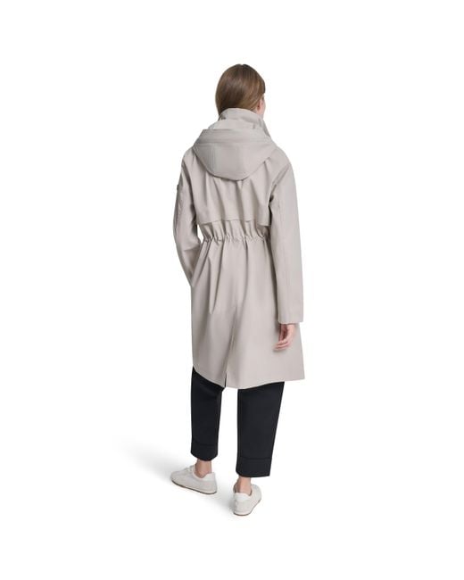 DKNY Black Rain Anorak Jacket