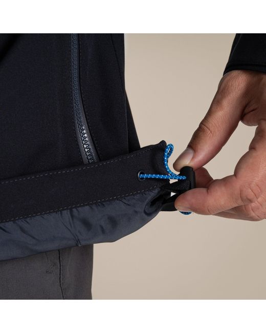 Craghoppers Blue Lorton Ii Waterproof Walking Walking Jacket for men