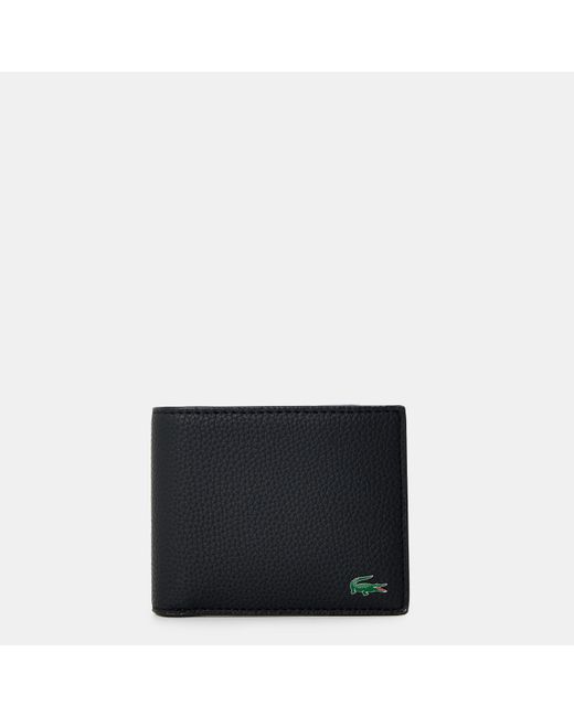 Lacoste Black Billfold Wallet for men