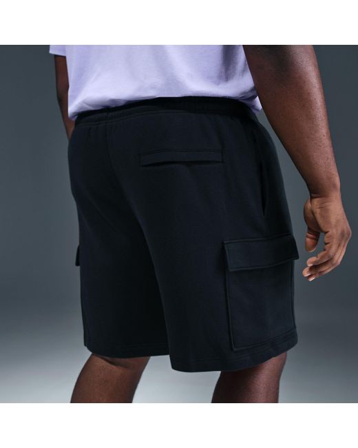 Nike Black Club Cargo Shorts for men