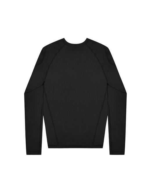 No Fear Black Compression Long Sleeve T-Shirt for men