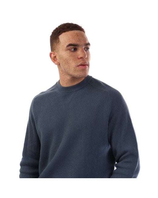 Boss Blue Ferro E Knitted Top for men