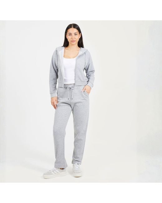 Brave Soul Gray Slim Fit Joggers With No Cuff
