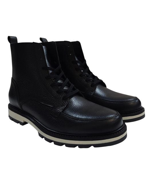 Deakins Black Deaks Rider Hiker Rugged Boots for men
