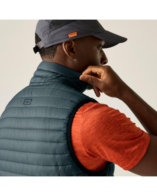 Regatta Blue Andreson Hybrid Water-Repellent Bodywarmer for men