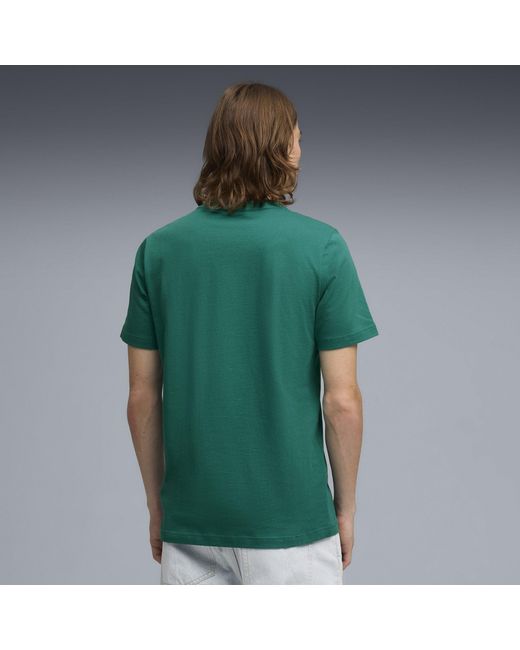 PUMA Green X Aston Martin F1Logo T-Shirt Adults