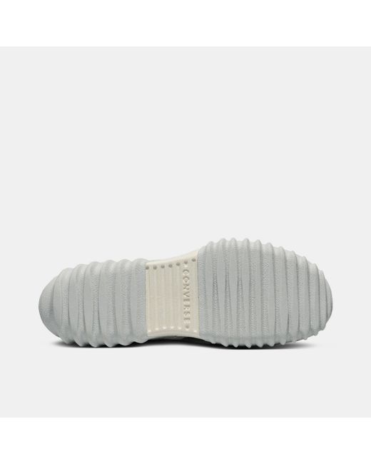Converse Gray Wave Motion Platform Trainers