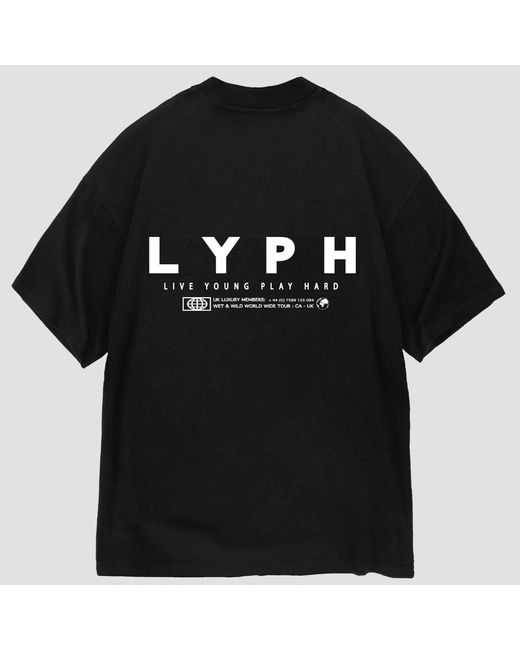Lyph Black Empty T-Shirt for men