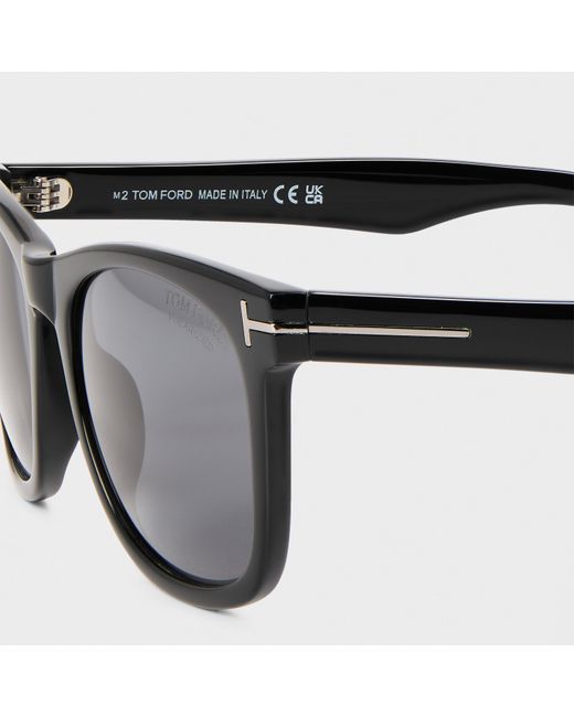 Tom Ford Gray Kevyn Square Sunglasses for men