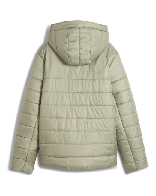 PUMA Green Lightweight Padded Puffer Jacket