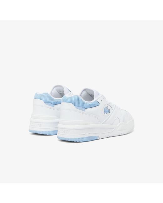 Lacoste White Lineshot Leather Trainers