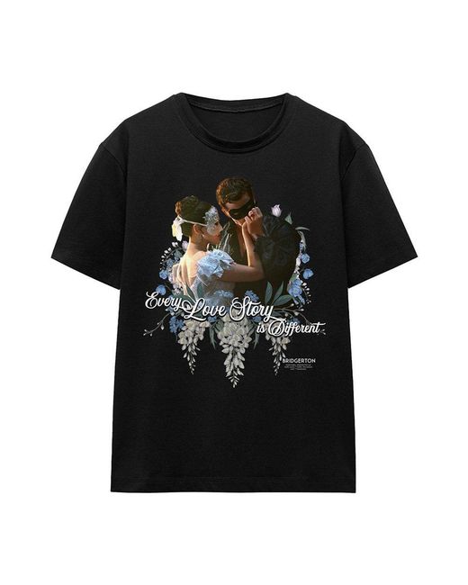 Bridgerton Black Benedict And Sophie T Shirt