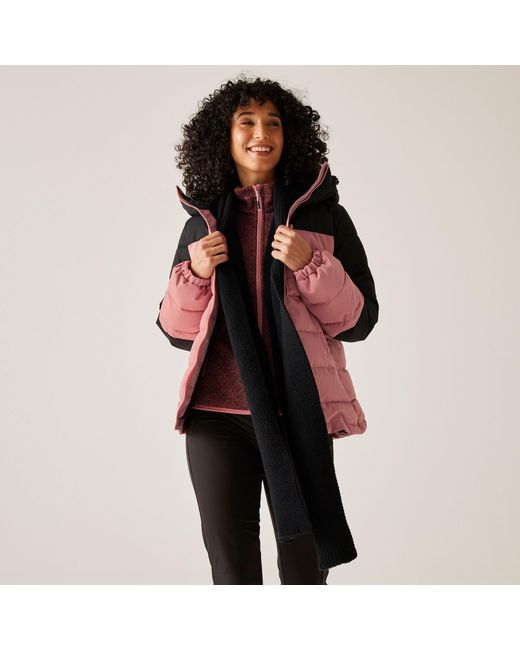 Regatta Red Aldthorn Synthetic Down Insulated Weatherproof Quilted Jacket