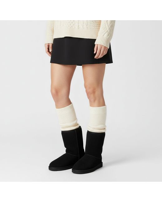 Jack Wills Black High Snug Boots