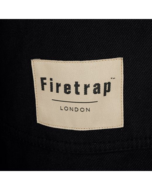 Firetrap Black Heavy Shirt for men