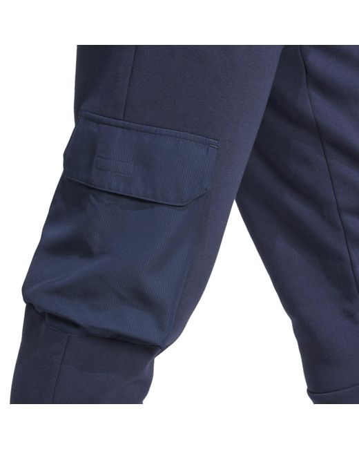 Adidas Blue Utility Joggers for men