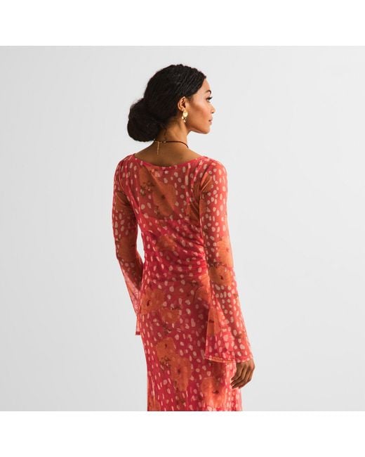 Never Fully Dressed Red Long Maxi Dress