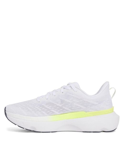 Under Armour White Infinite Pro Breeze Entry Road Running Shoes