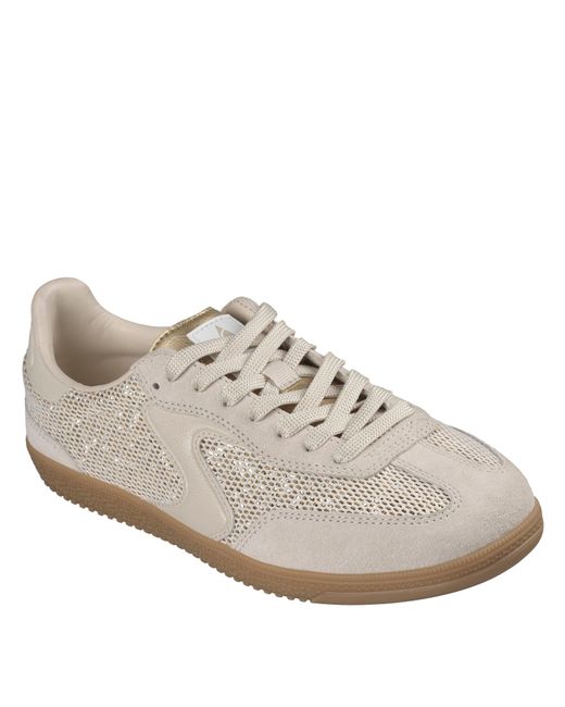 Skechers White Low-Top Trainers