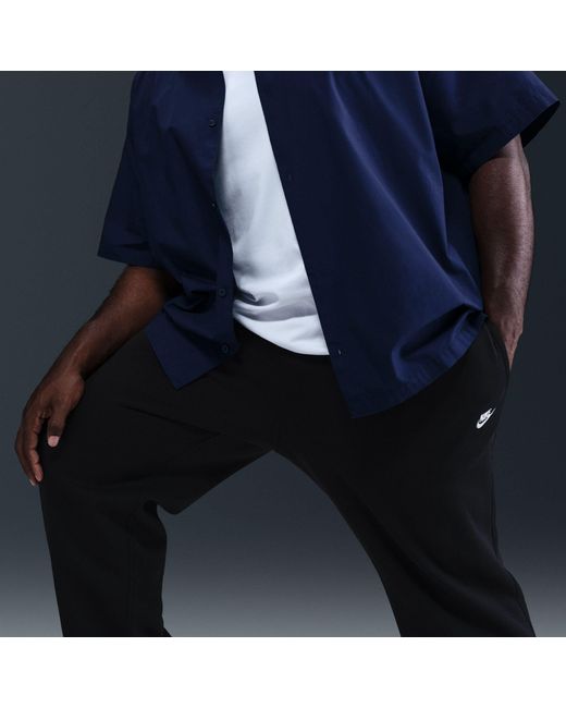 Nike Black Sportswear Club Fleece Pants for men