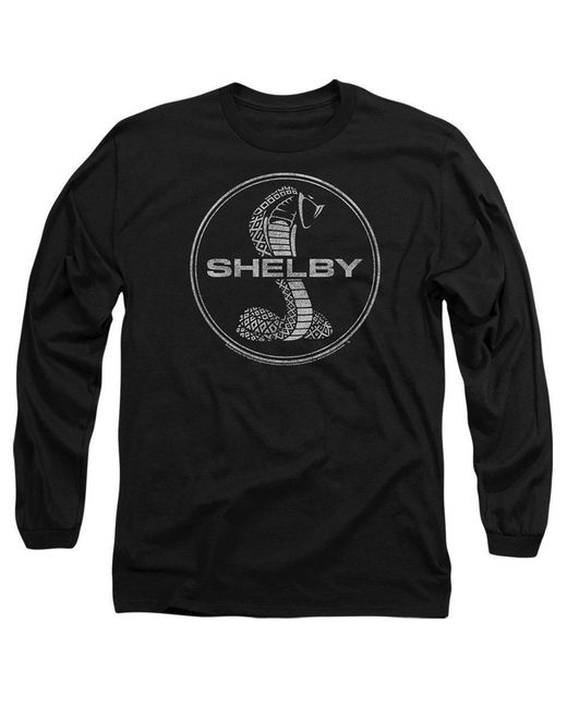 Other Black Carroll Shelby One Color Cobra Long Sleeve T-Shirt for men