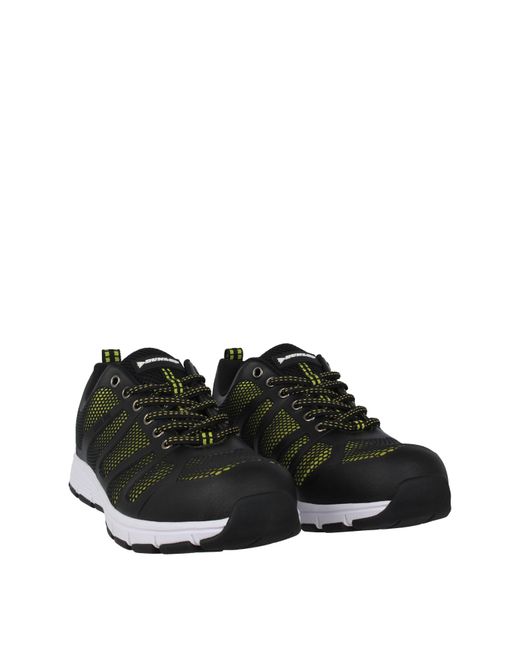 Dunlop Black Reno Steel Toe Cap Shoes for men