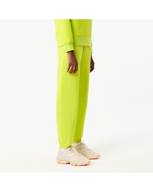 Lacoste Yellow Pique Jogging Pants