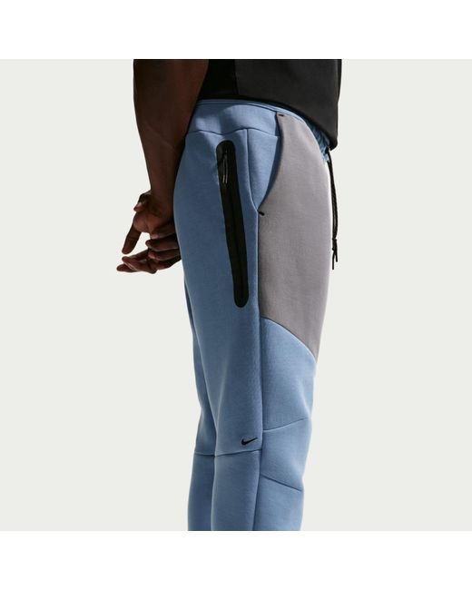 Nike Blue Tech Fleece Pants for men