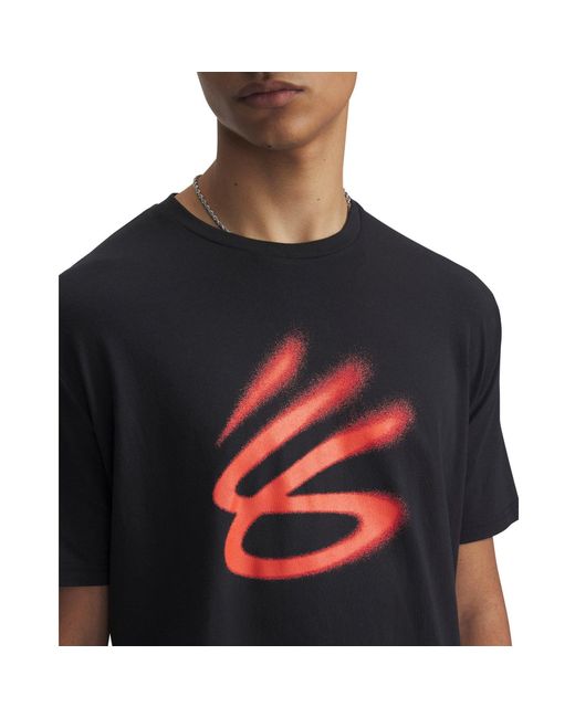 Under Armour Black Curry Playable T-Shirt for men